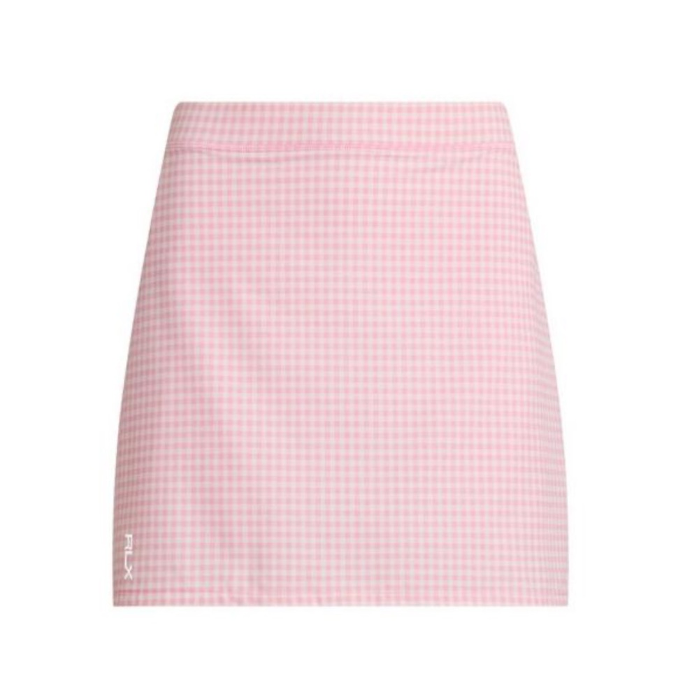 RLX Pink Gingham Women's Golf Skirt “17